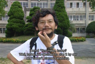 Hideaki Anno in Extracurricular Lesson.