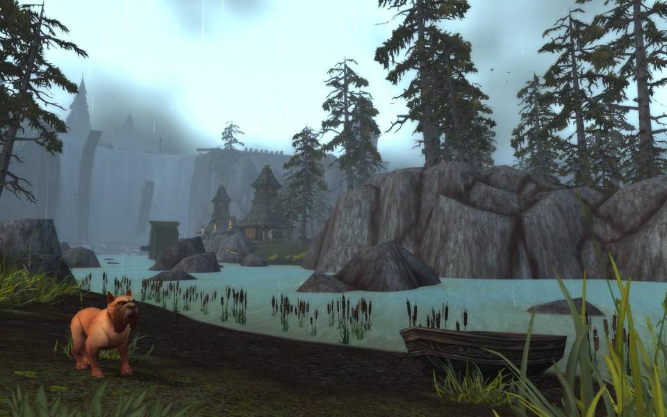 They've also added those sweet new Cataclysm water effects in the patch, bringing the game in line with the best looking releases of 2005. 