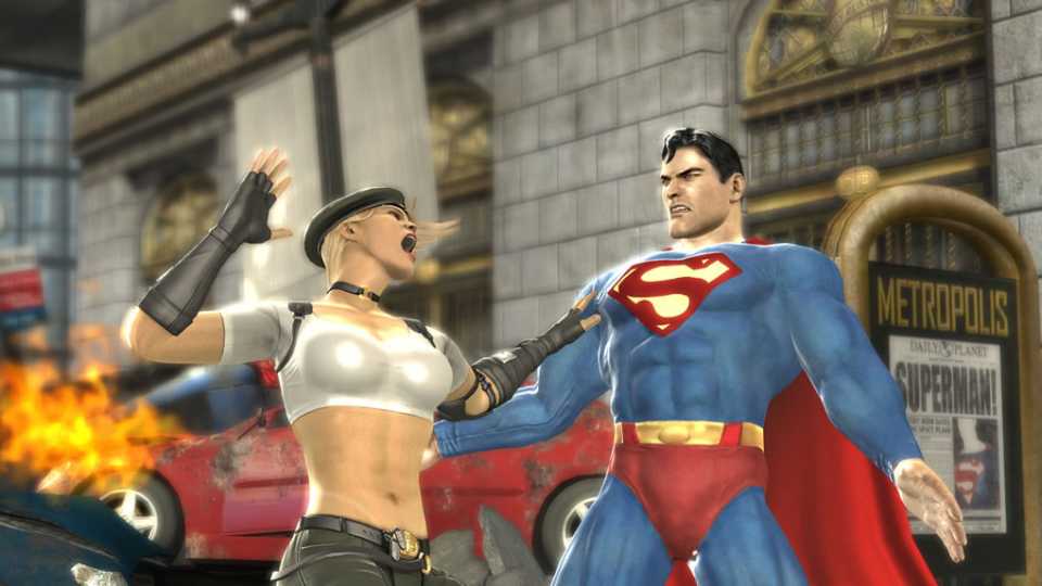 After the fight, Superman filed for sexual harrassment