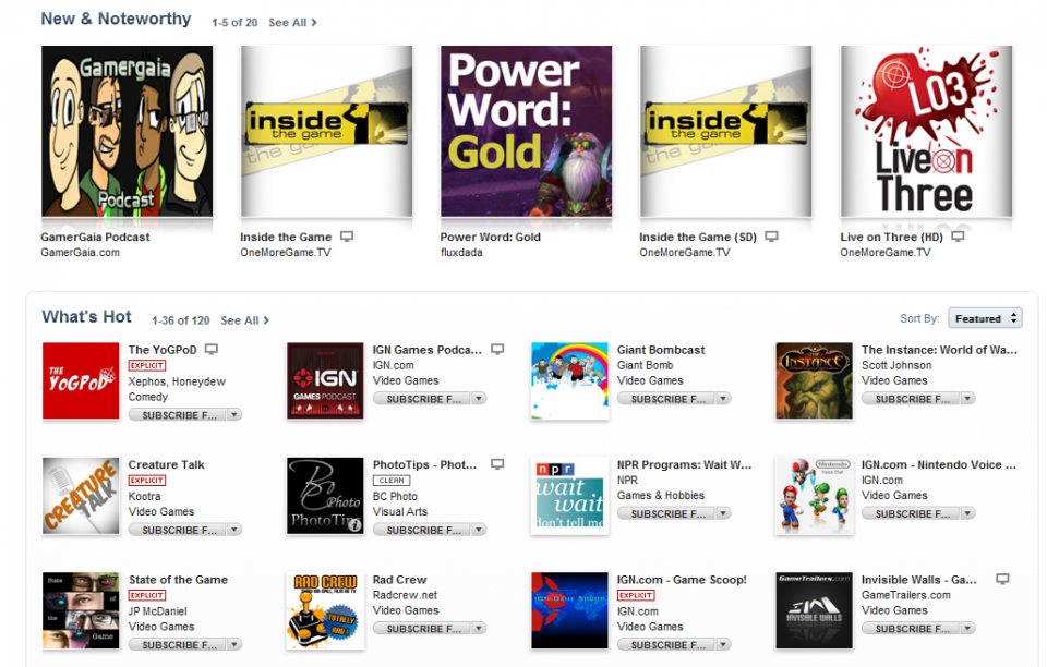 Here we are on the bottom left in the (Norwegian) iTunes Music Store. In good company I should say!