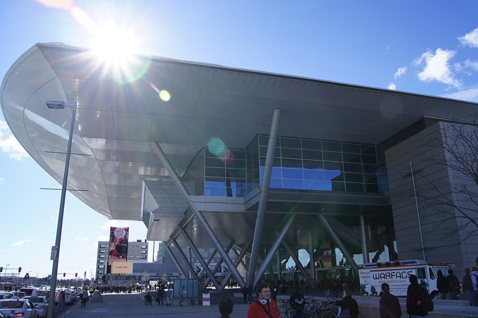 The Boston Convention & Exhibition Center is massive, but it's also kind of in no man's land.