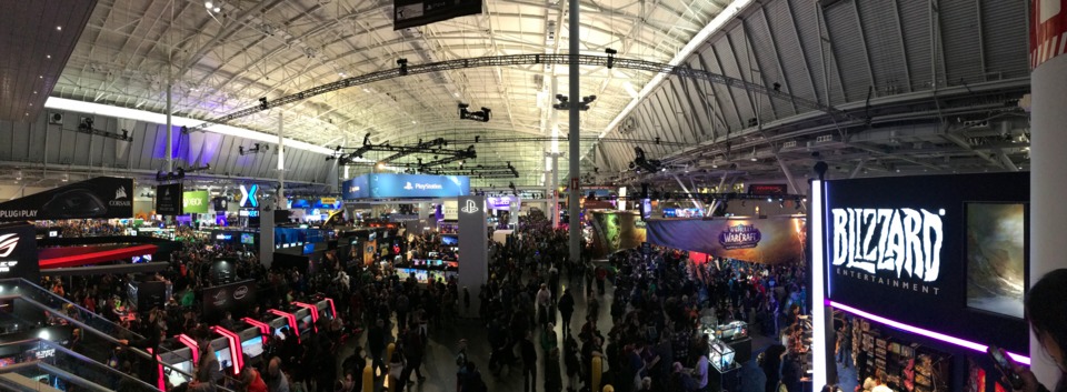The expo hall just keeps getting larger every year.