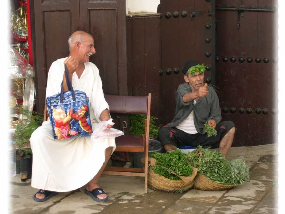 extremely happy moustache guy with a Winni de Poe Bag :). Picture taken in Marocco.