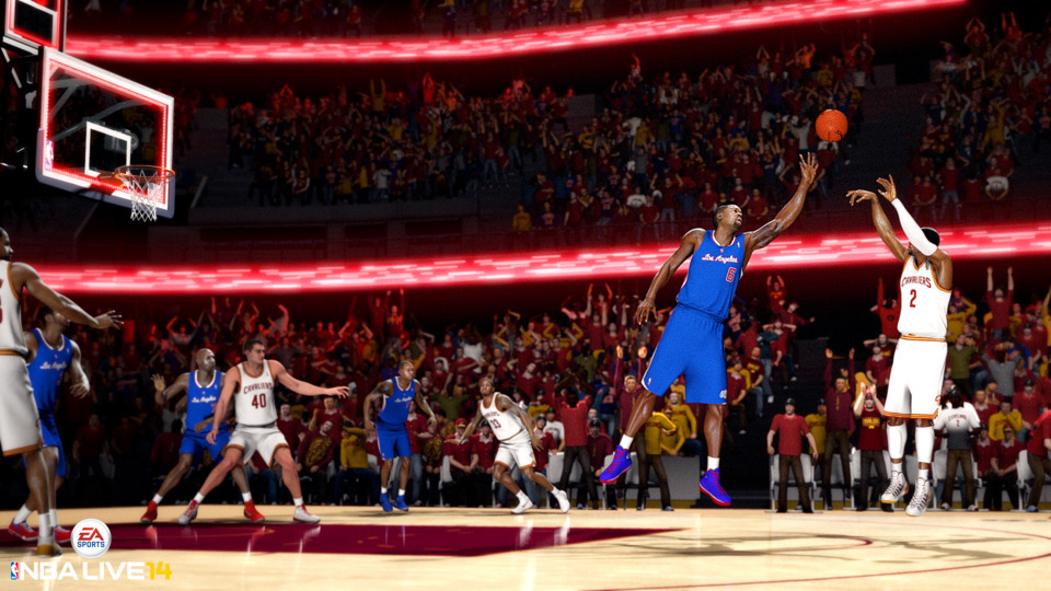 No aspect of NBA Live 14's gameplay feels correct. The timing for everything you do feels well behind the kind of quick responses you need to play basketball effectively.