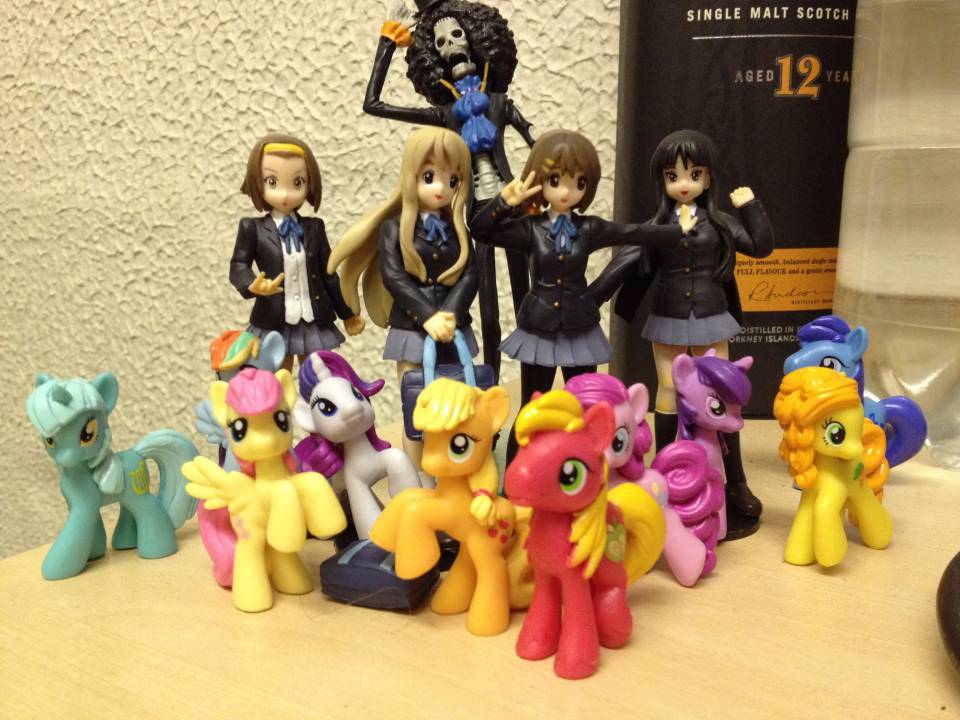 The best part is this isn't my entire collection of ponies.