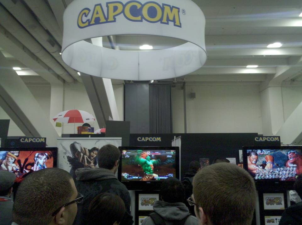 Capcom's Booth 01