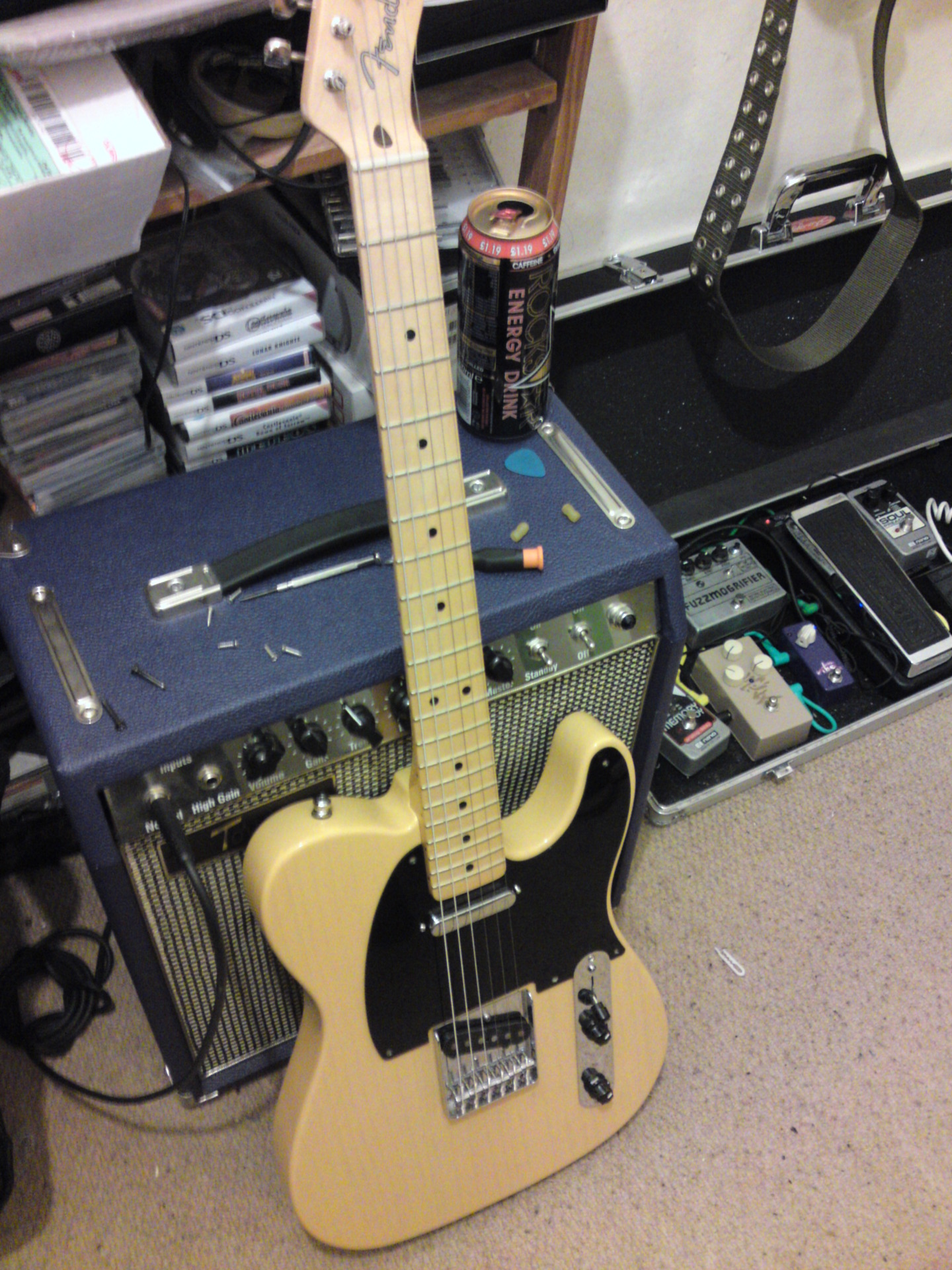  ...and my Fender Baja Tele.