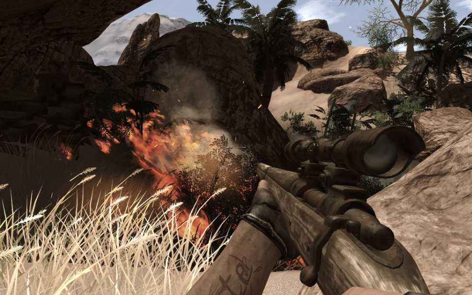  Using rusty weapons in Far Cry 2 is basically Russian Roulette