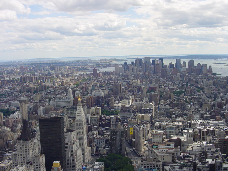 I took this one, from the top of the Empire State Building