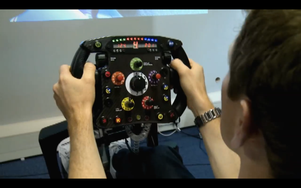 C'mon, who doesn't want that racing wheel? It looks so close to the real thing!