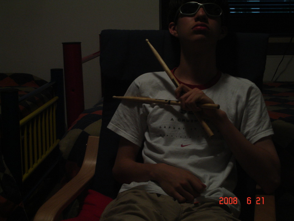 ROFL I play drums. 