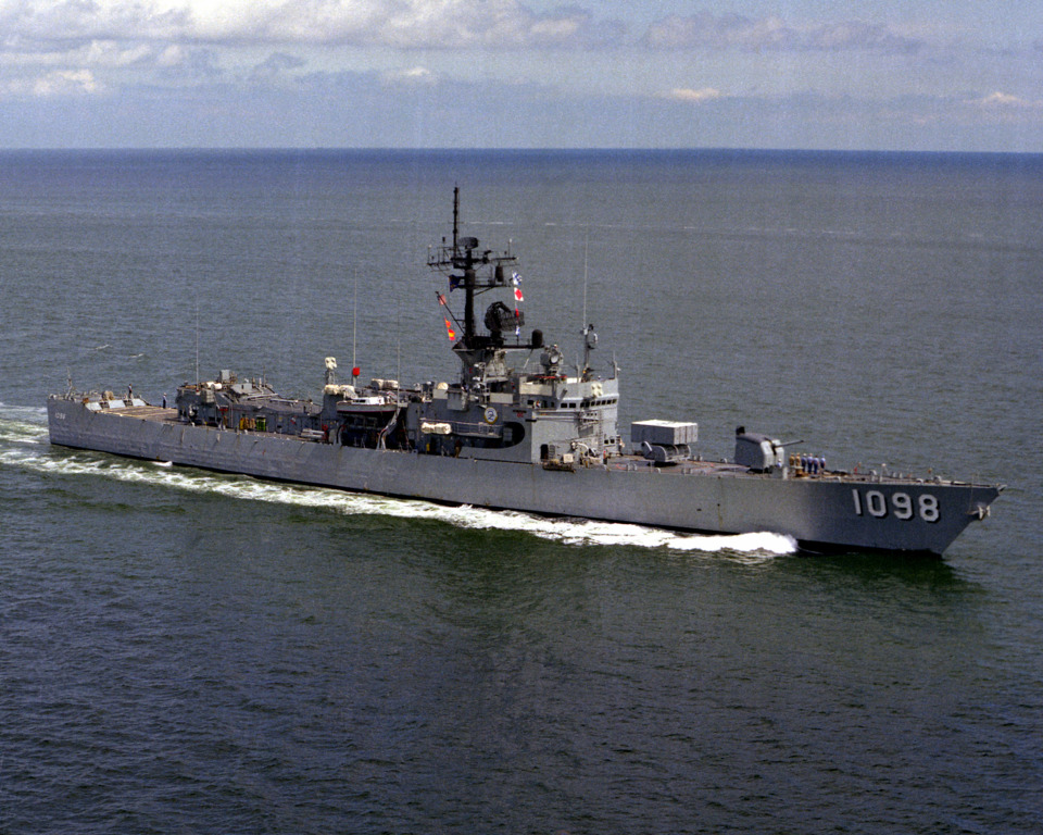  USS Glover Fast Frigate 1098. Sold for scrap to South Korea in '92.
