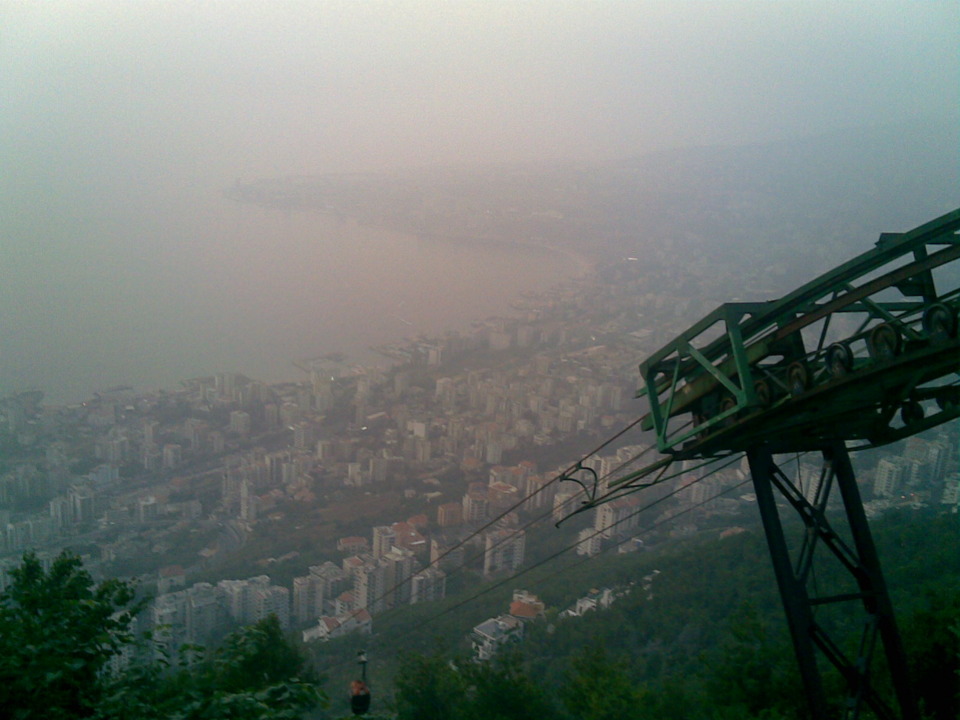 Highest top in Lebanon.