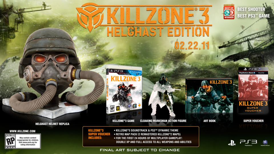 Contents of Helghast Edition