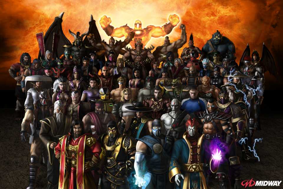  Every one of these fighters are playable in Mortal Kombat: Armageddon.