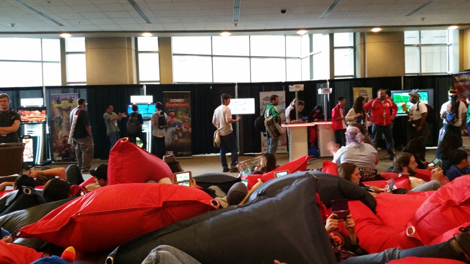 Relaxin' and StreetPassin' as PAX Prime 2014 winds down.
