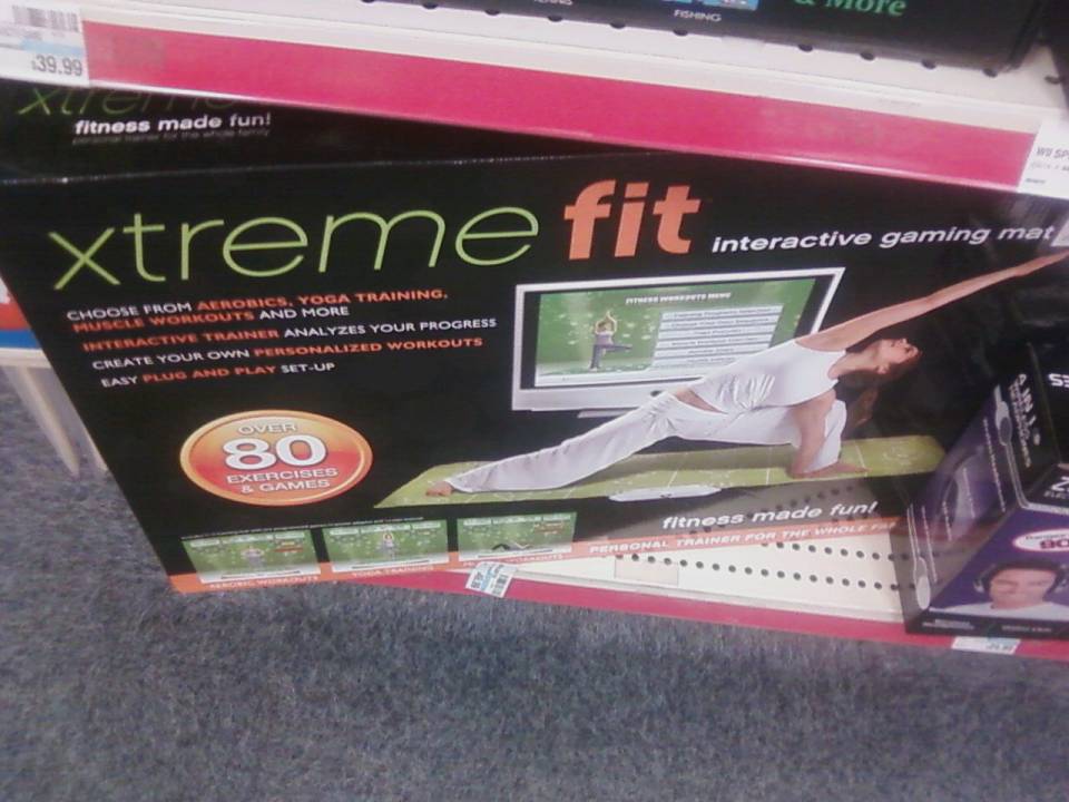  You can get a fake Wii Fit too!