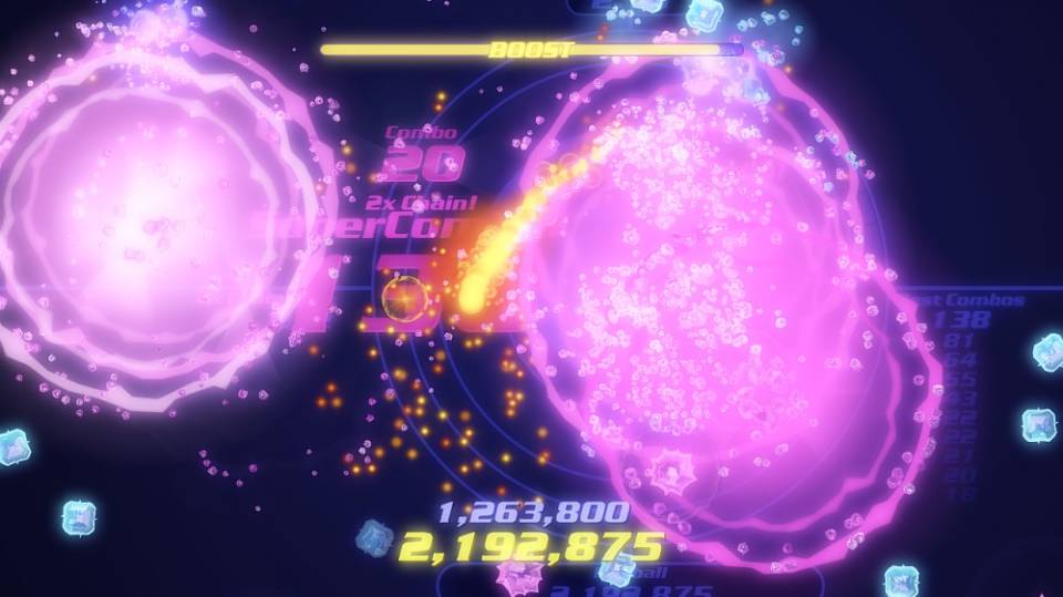Fireball is a great game in its own right, even if it is incredibly similar to Geometry Wars 2.