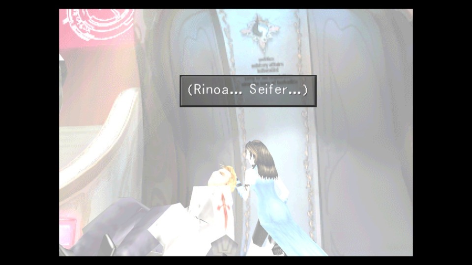 Wa...wait what is going on between Rinoa and Seifer?