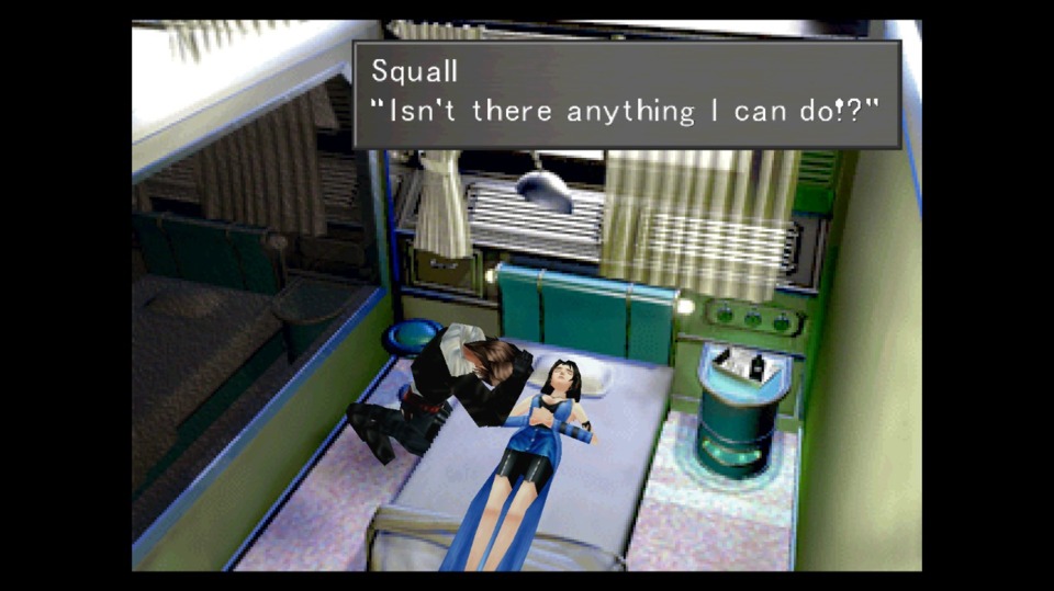 I'm sorry but WHO ARE YOU? Because this isn't the Squall that I know!