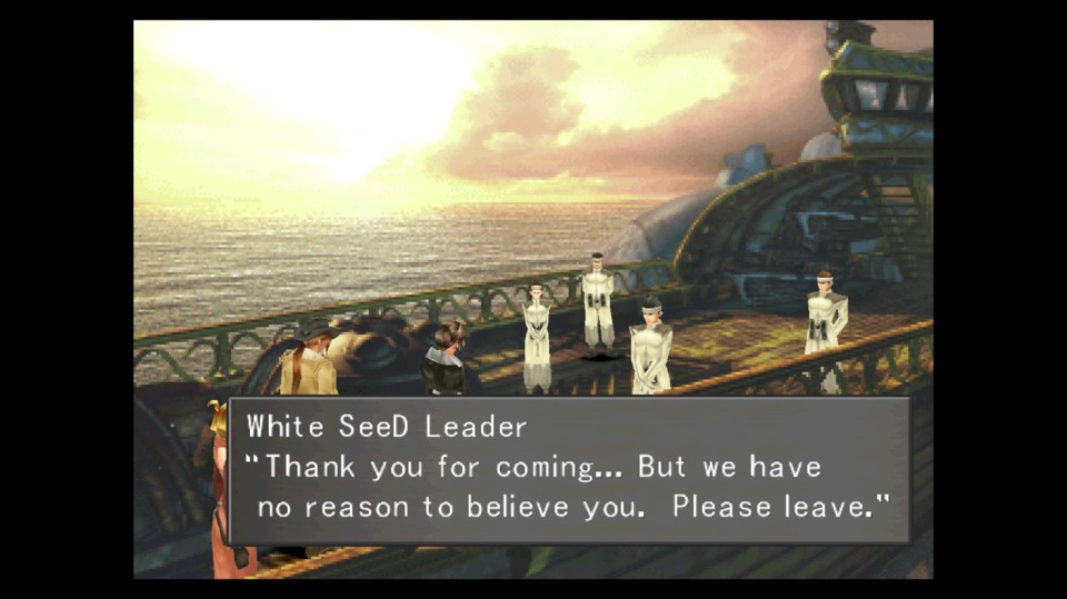I'm sorry but did you not get the memo that Squall is destined to save the universe? 
