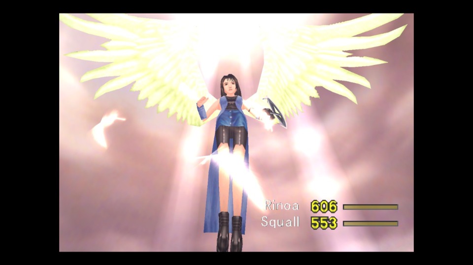 I also performed Rinoa's second Limit Break and kind of spoiled a plot twist for myself again