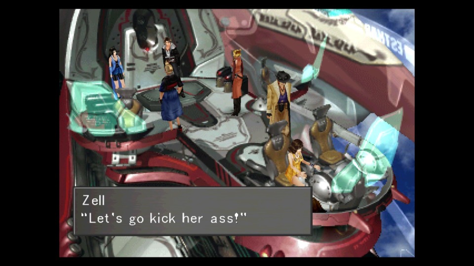 A+ on the localization for this line of dialogue! 