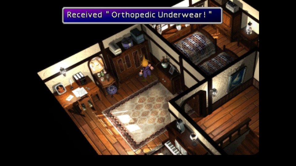 Oh and OF COURSE I located Tifa’s underwear!