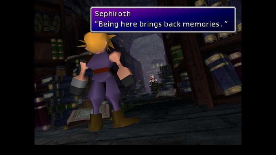Can Cloud borrow those memories real quick? I want the story to make sense again. 