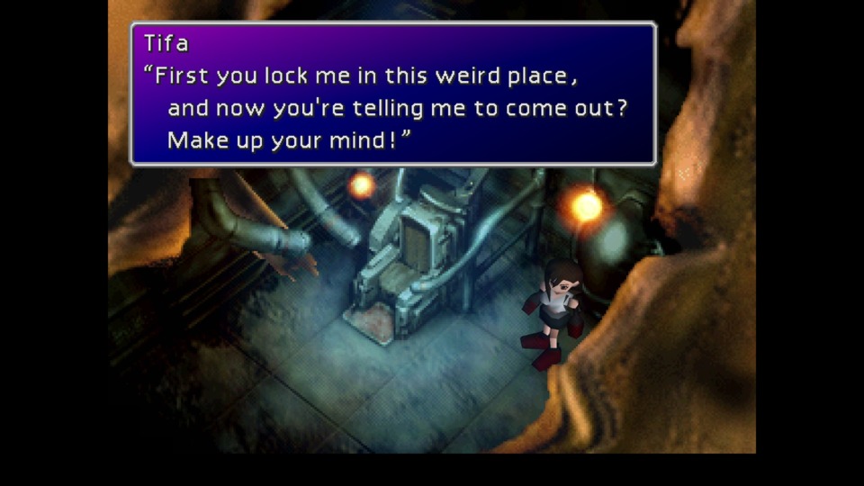 Who are you even talking to Tifa?