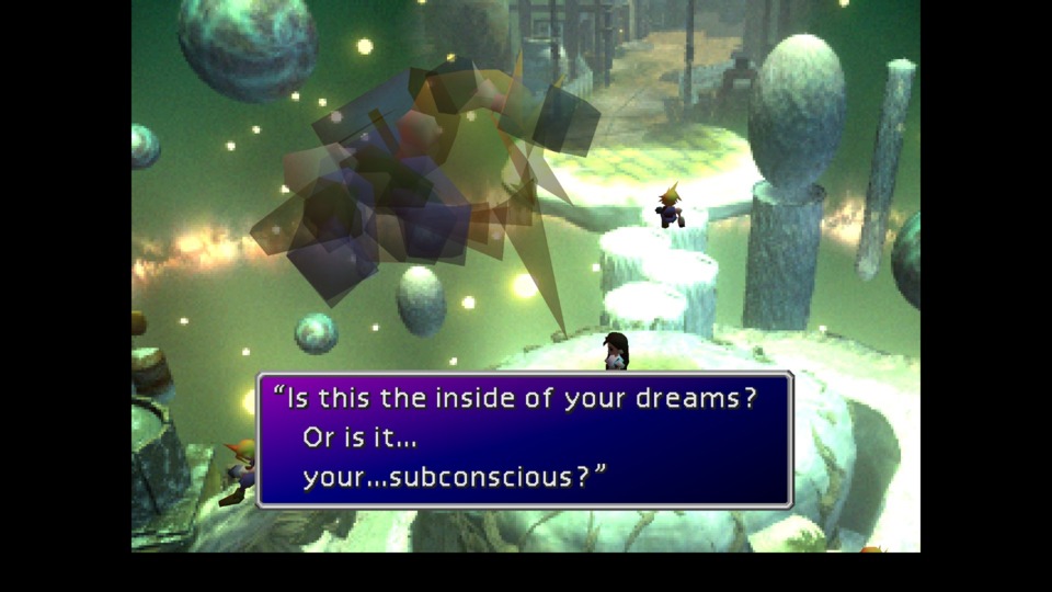 Maybe it's both...this IS a Final Fantasy game. We could be in space for all I know!