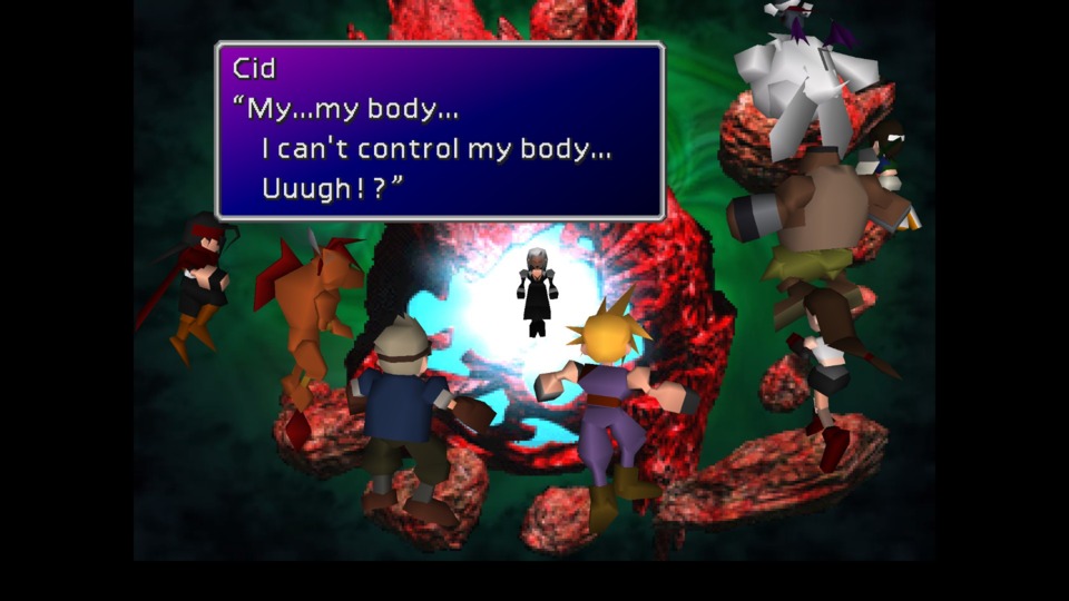 So honestly why doesn't Sephiroth just kill everyone right here, and right now? 