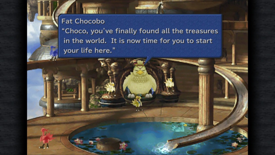 Why can't the entire game take place in Chocobo's Paradise? 