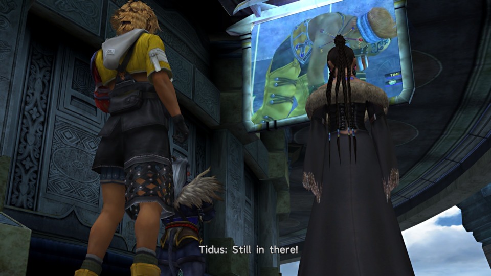 Watching Wakka get the shit beat out of him is the best part of this scene. 
