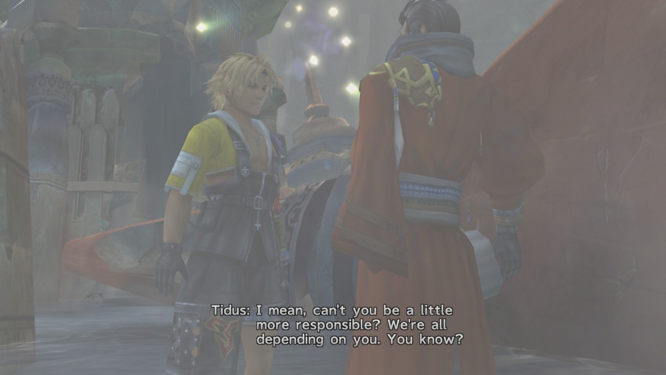 YOU'RE ONE TO TALK, TIDUS!