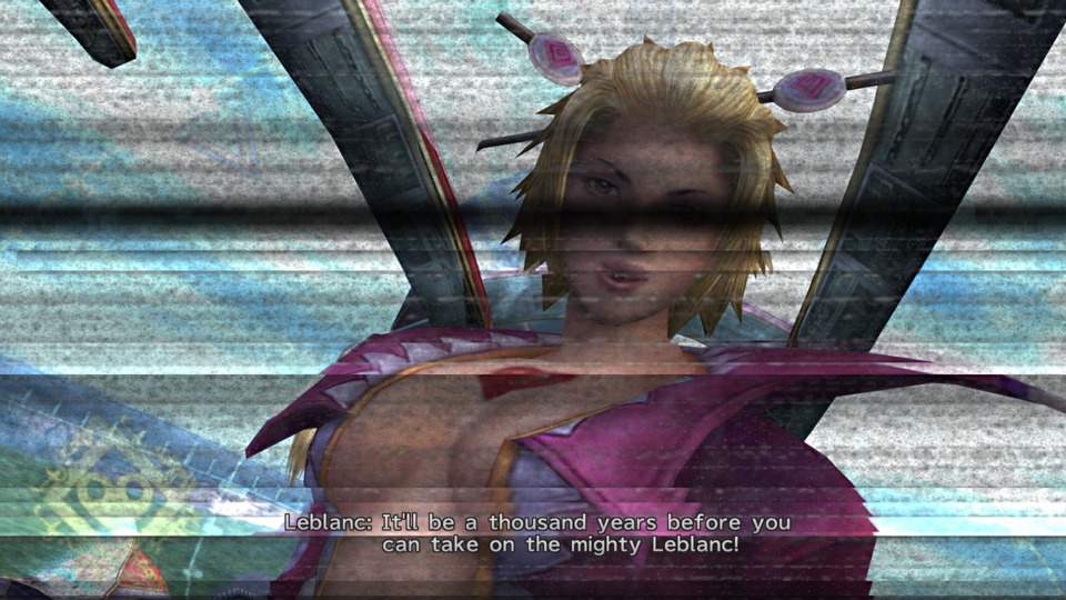 Leblanc with the DEEP CUTS in Final Fantasy X-2!