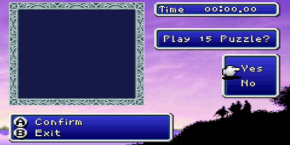 And let's not forget about the sliding block puzzle. It's the real MVP of Final Fantasy!
