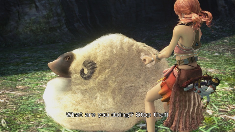 I wasn't joking about the sheep. Please tell me this results in a riveting storyline that salvages the rest of the game. 