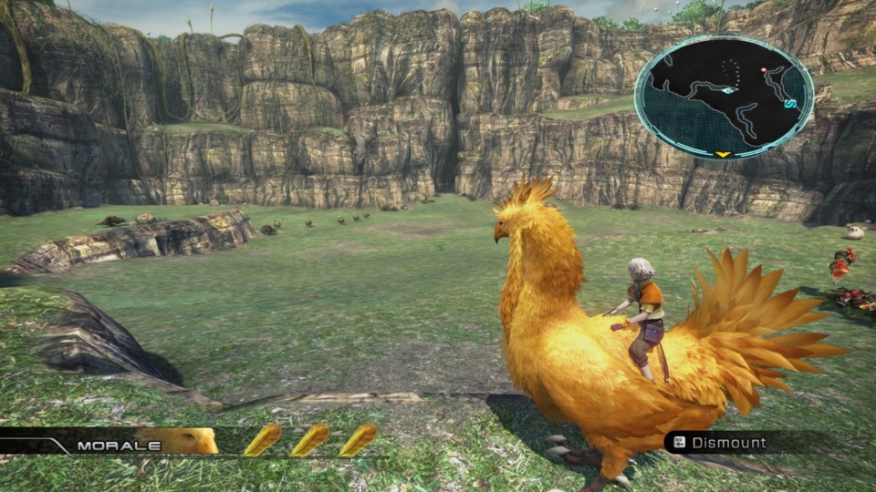 At least you get to ride some Chocobos.