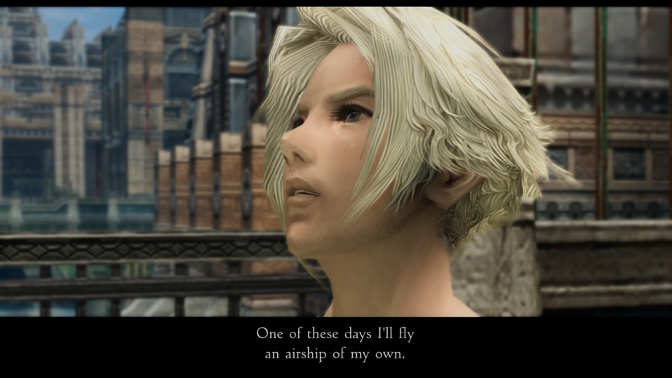 You cannot tell me the crux of this story is Vaan living out his dream as an airship pirate. I'm not having that.