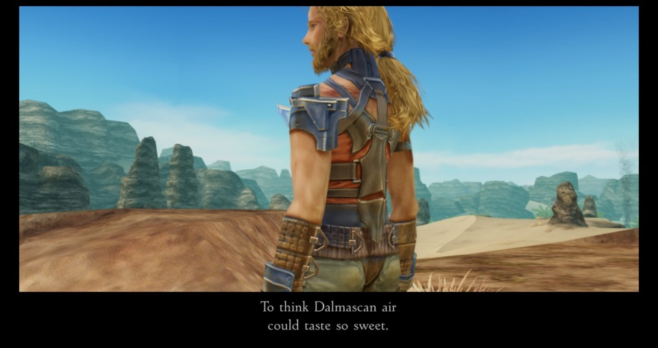 I know this is a weird thing to ask, and this is the only screencap that shows it, but is Basch wearing a thong? I'm asking for a friend.