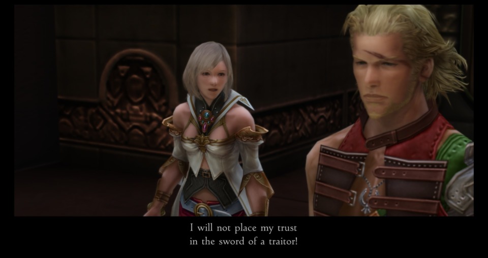 You said something similar about Vaan and Balthier, and that didn't stop you from partying up with them. 