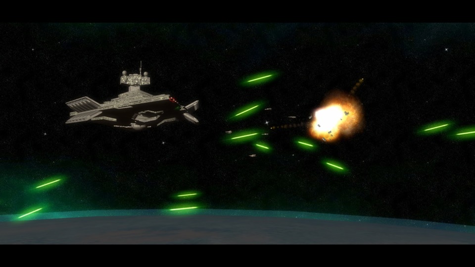 Be warned, Awakening of the Rebellion retains much of the ship design from vanilla EaW. 
