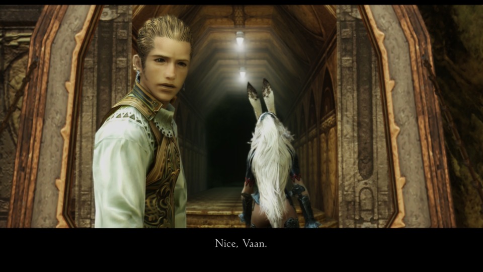Once again, I want to highlight how the facial animations in Final Fantasy XII are on point. 