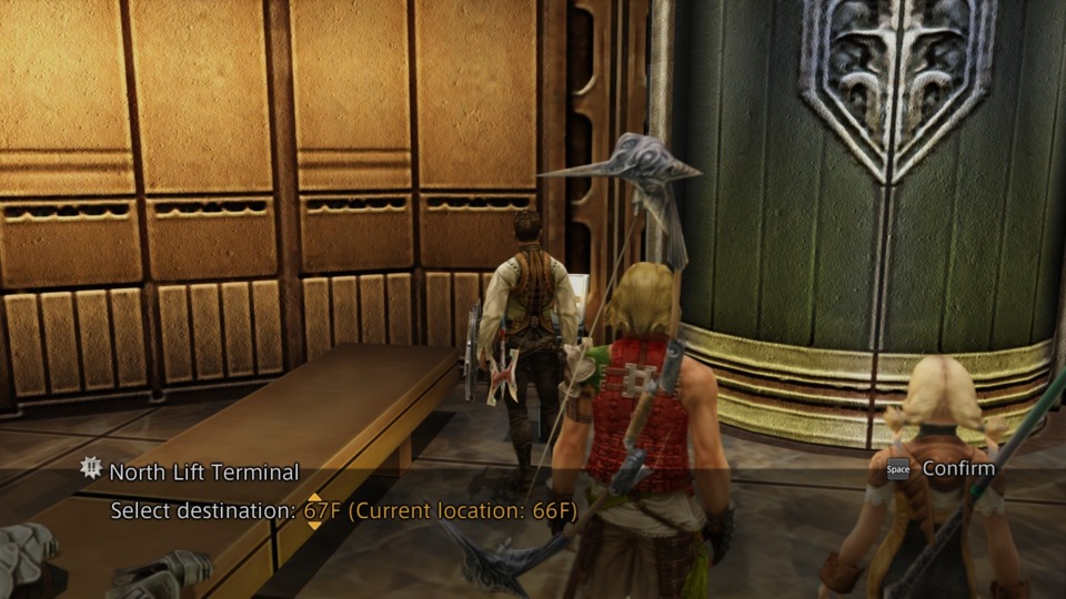 Why does every modern Final Fantasy game have to have an elevator sequence?!