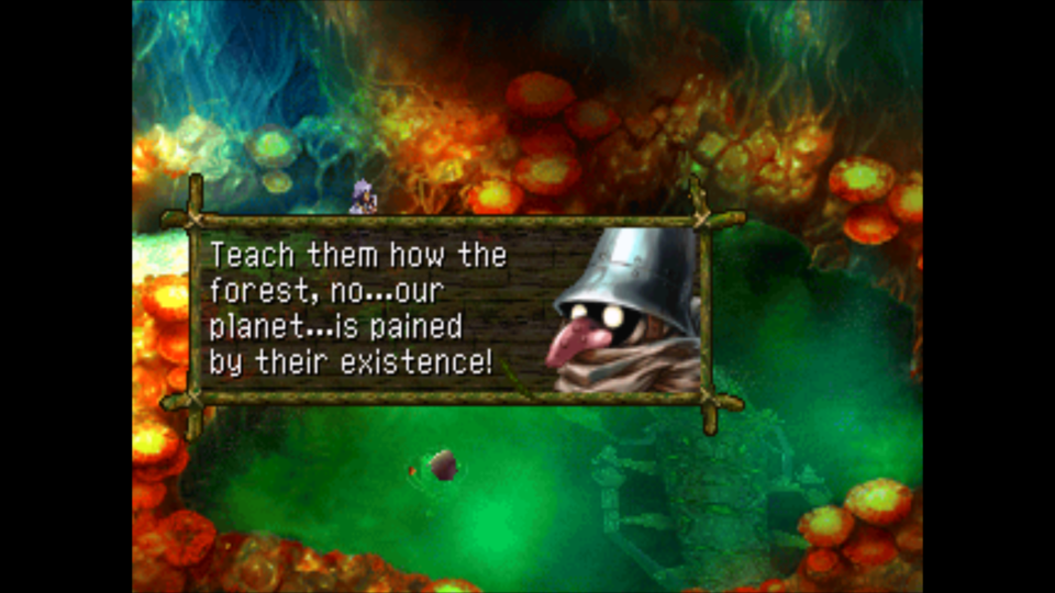The times when Chrono Cross tries to be philosophical are hard to stomach given the game is happy to pivot back to weird anime shit in the same scene.