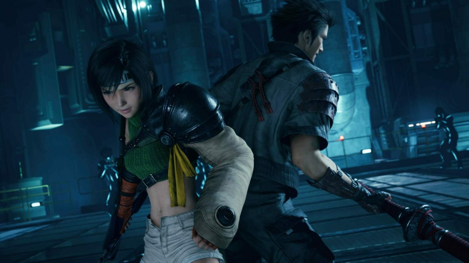 Also, I have been asking this question for a while, but how are Yuffie's short staying on if they are unbuttoned AND unzipped?
