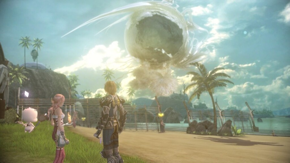 This game certainly makes a stronger first impression than Final Fantasy XIII! 