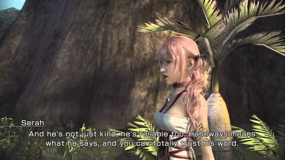 See! We finally understand why Serah and Snow love each other! It only took TWO GAMES to know this!