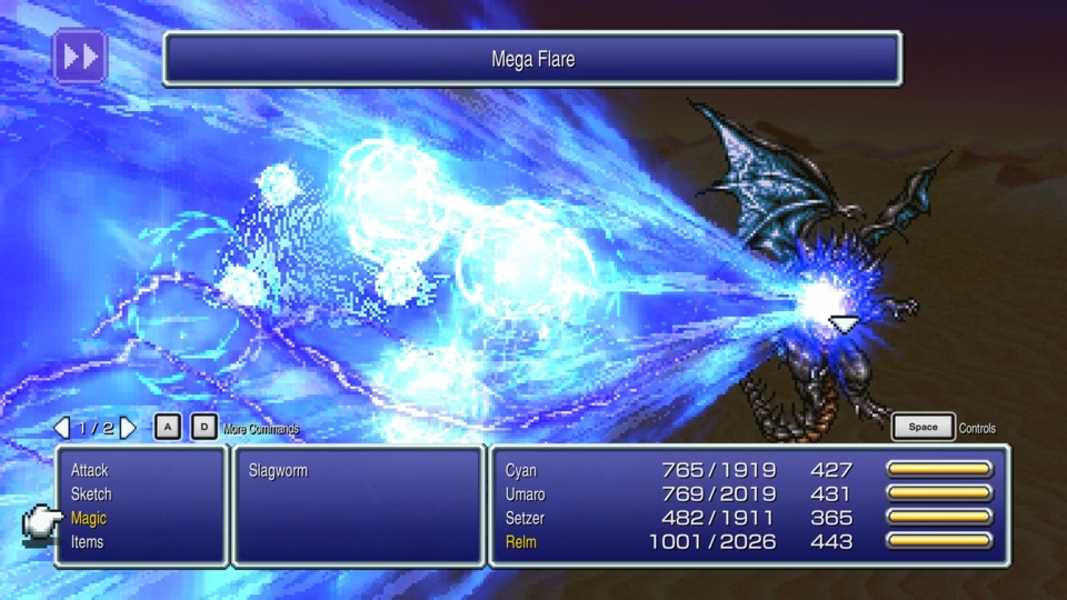 Seeing Bahamut's Mega Flare in-person for the first time was almost worth the effort. 